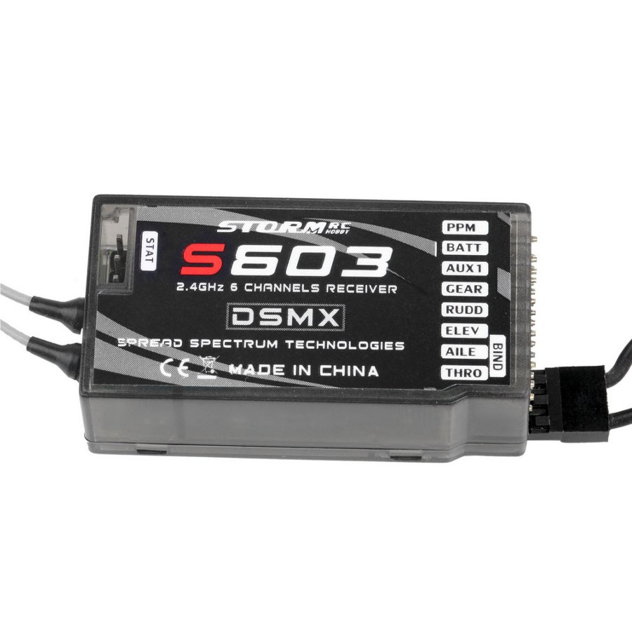 24G-6CH-S603-RC-Empfaumlnger-unterstuumltzt-JR-Spektrum-DSM-X-DSM2-Transmitter-961733-3